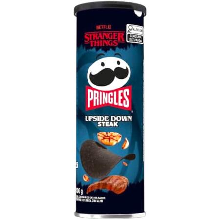 Pringles stranger things upside down steak limited edition 100gr