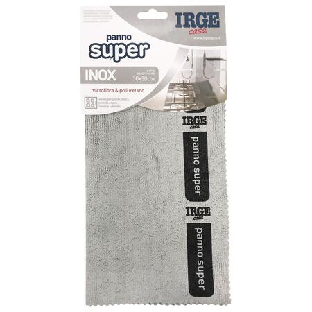 IRGE PANNO INOX 30X30 CM (Confezione da 12 pezzi) 