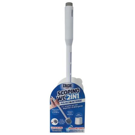 IRGE SCOPINO WC 2 IN 1 IN SILICONE CON DISPENSER 