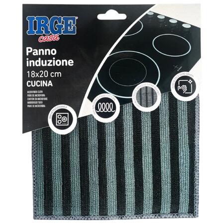 IRGE PANNO MICROFIBRA INDUZIONE 18X20 CM (Confezione da 12 pezzi) 