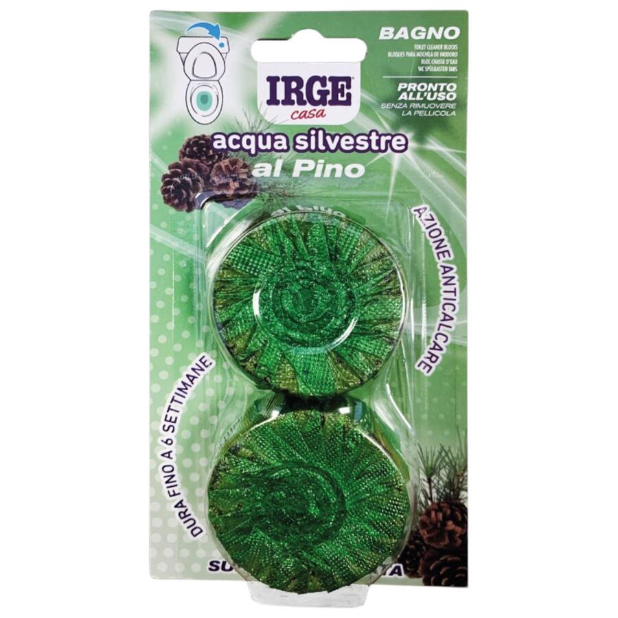 IRGE DEO WC 2 PEZZI PINO (Confezione da 12 pezzi)