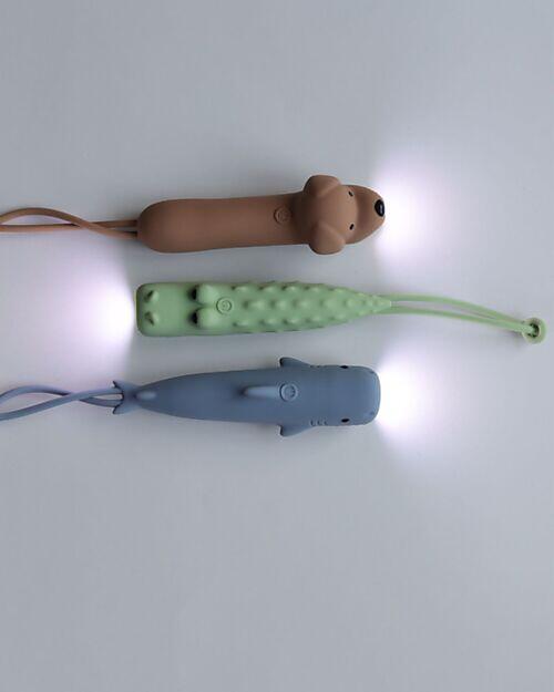 Torcia in Morbido Silicone – Luminosità Regolabile e Ricarica USB
