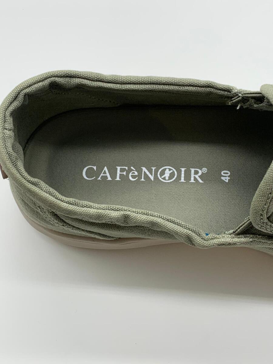 Cafè Noir  Mocassino sportivo in tela verde