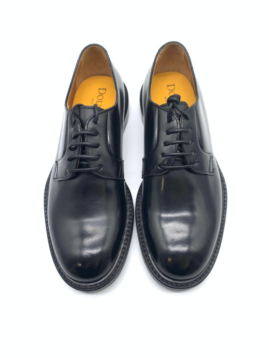 Doucal’s derby stringata in pelle nero