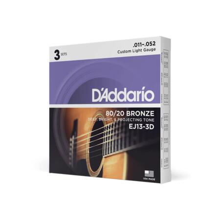 D'ADDARIO EJ13 - pack 3