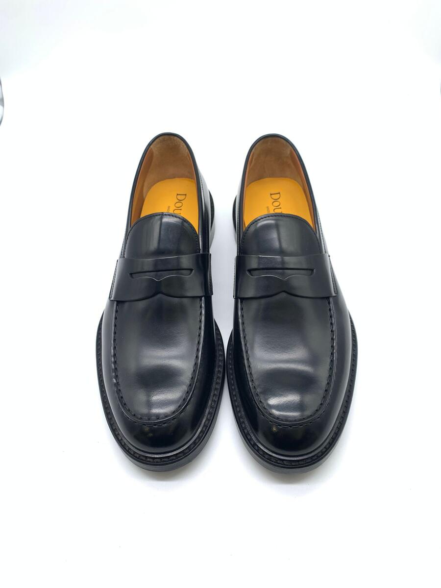  Doucal’s Mocassino classico in pelle nero