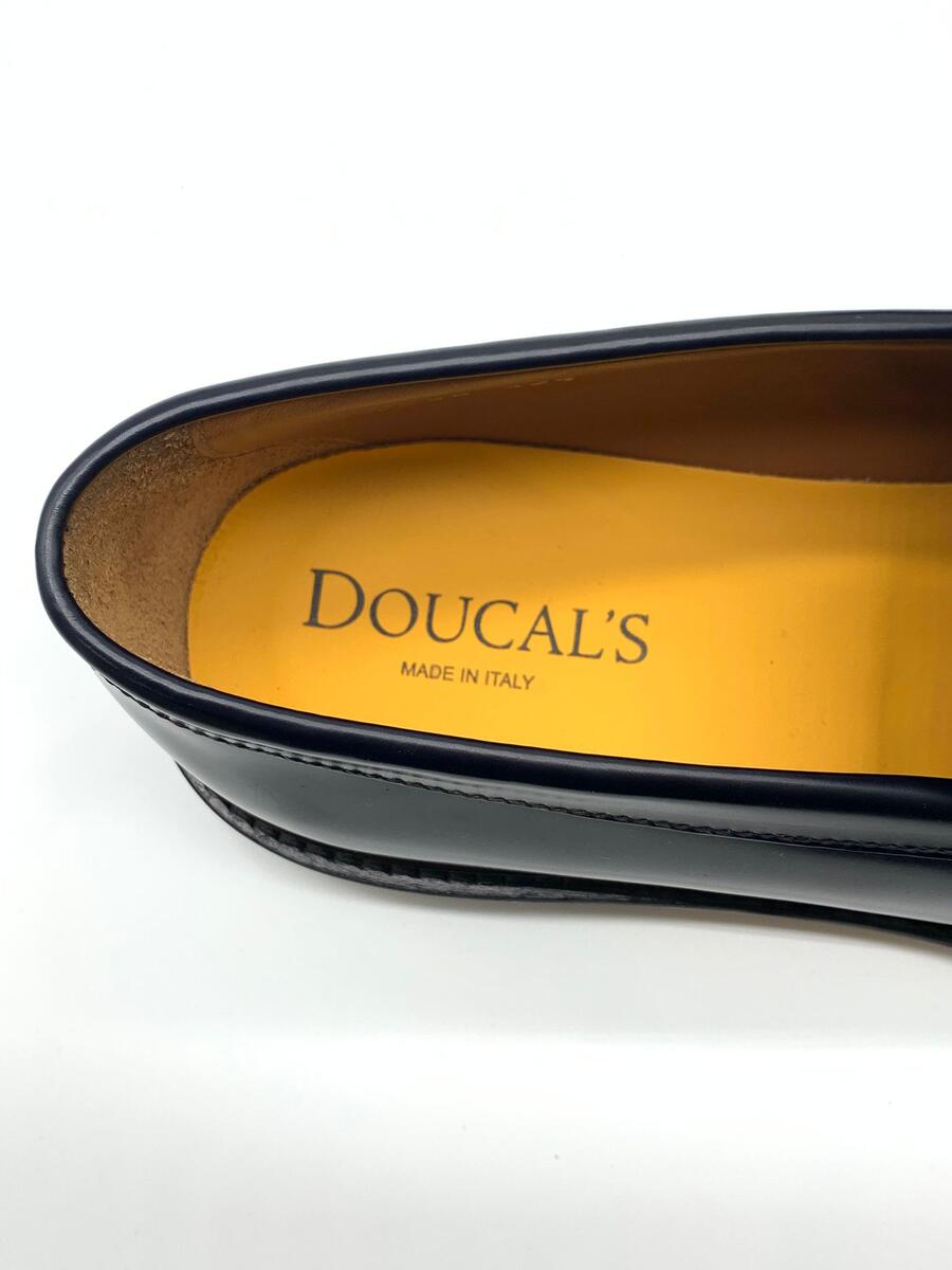 Doucal’s Mocassino classico in pelle blu tempesta
