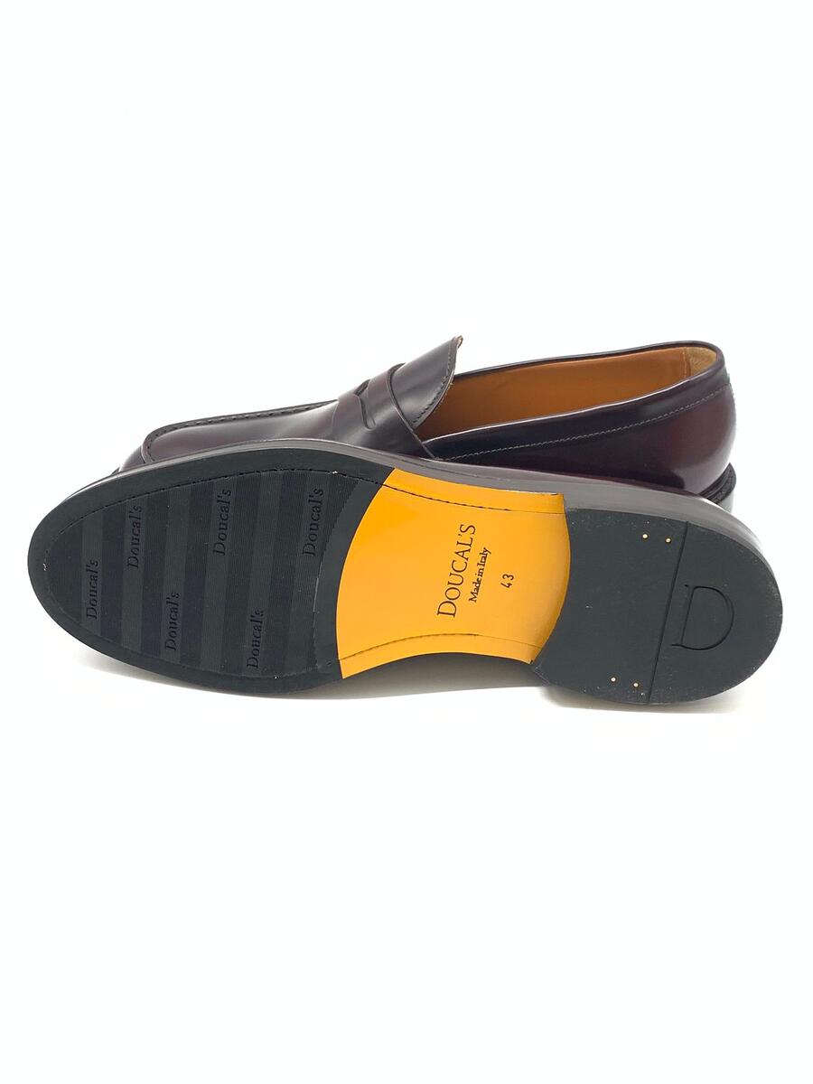 Doucal’s Mocassino classico in pelle Burgundy