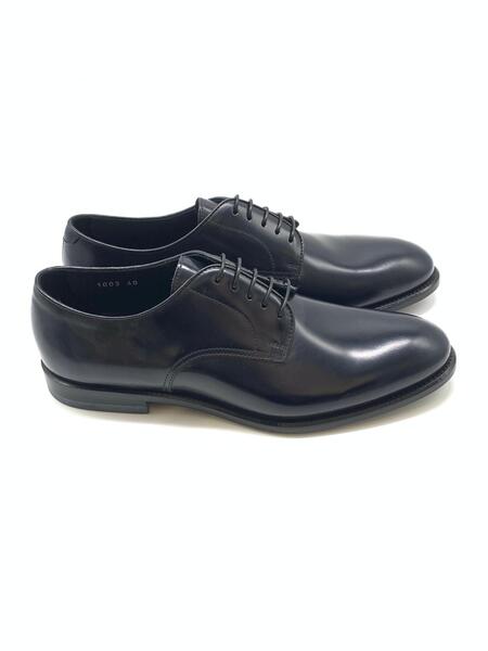 Doucal’s Derby stringata in pelle Tempesta blu