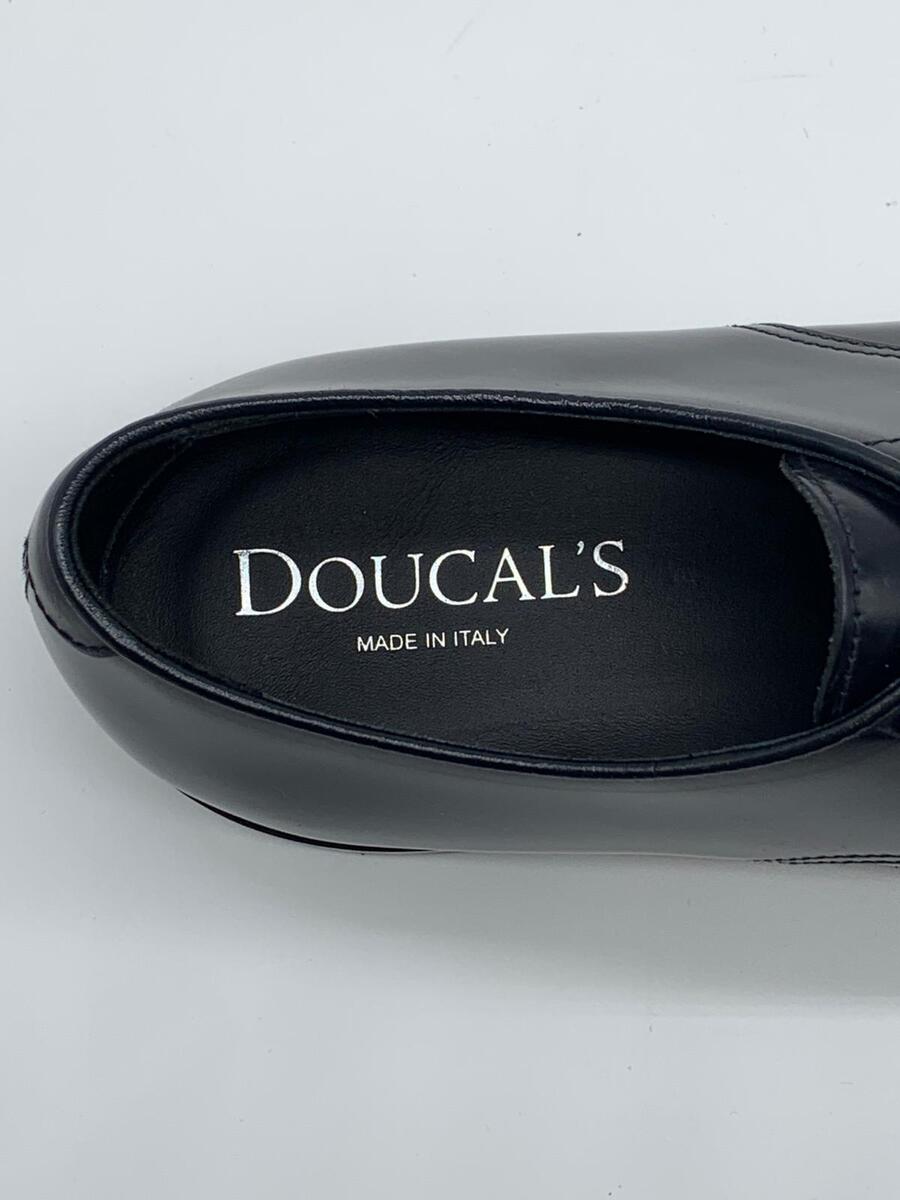 Doucal’s Derby stringata in pelle Tempesta blu