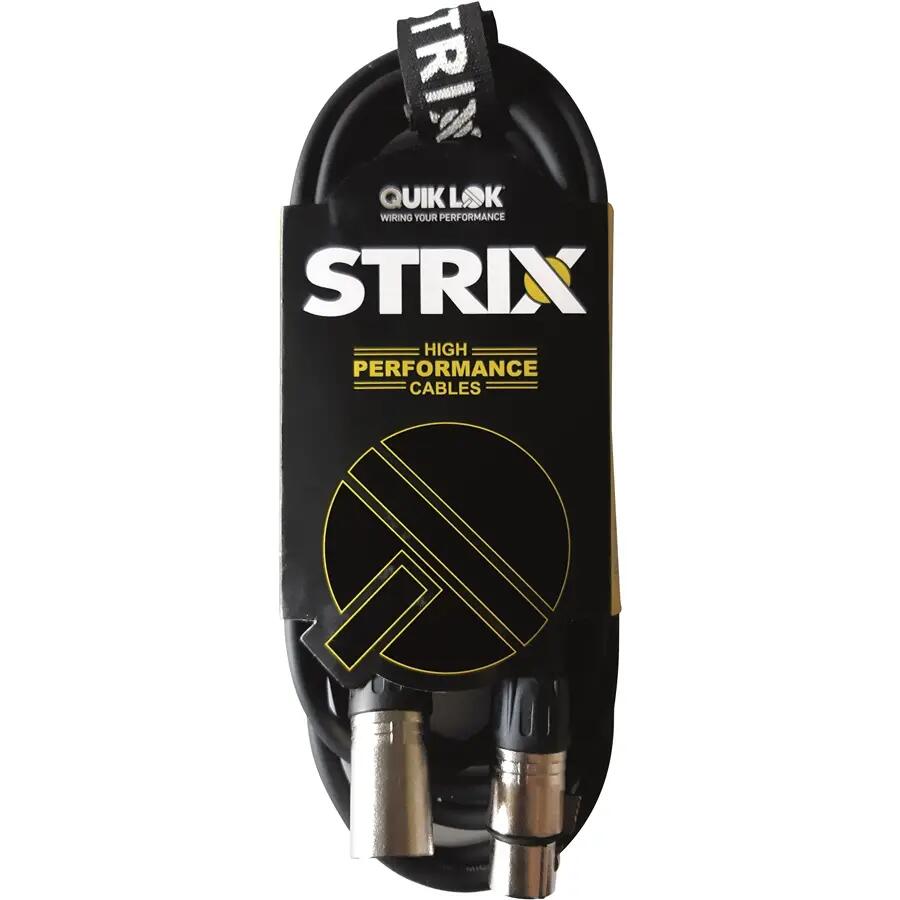 Quik Lok MX/775-5 Cannon XLR Maschio / Cannon XLR Femmina 5 mt