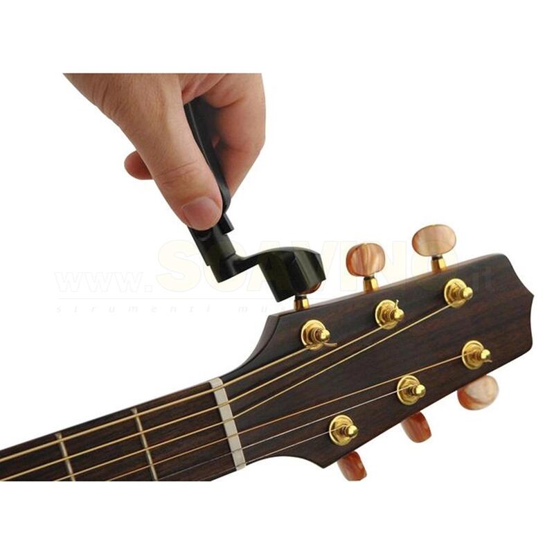 D'Addario Pro Winder Avvolgitore per Corde Nero DP0002