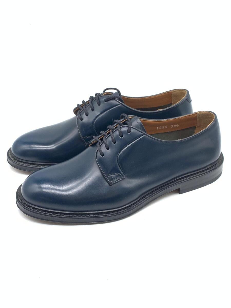 Doucal’s Derby stringata in pelle Horse Goose (blu)