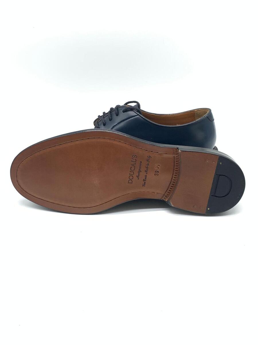 Doucal’s Derby stringata in pelle Horse Goose (blu)