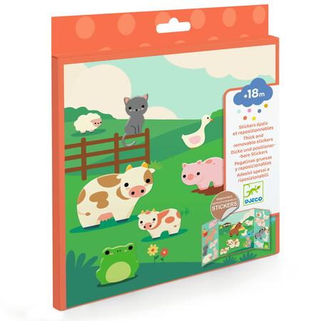 Stickers riposizionabili - Gli animali