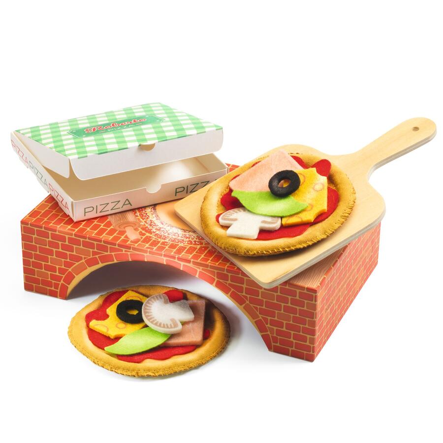 Pizza con menu