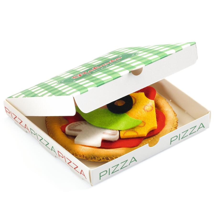 Pizza con menu