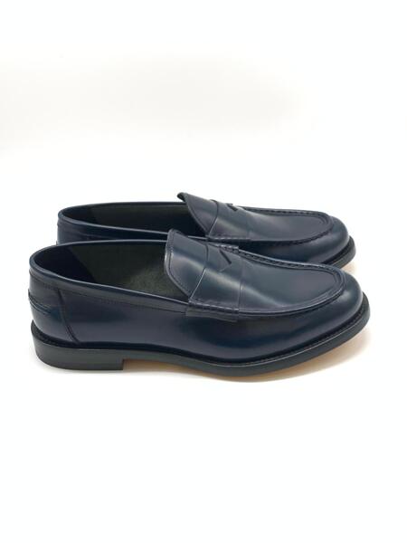 Doucal’s  Mocassino Horse Goose (Blu notte spazzolato)