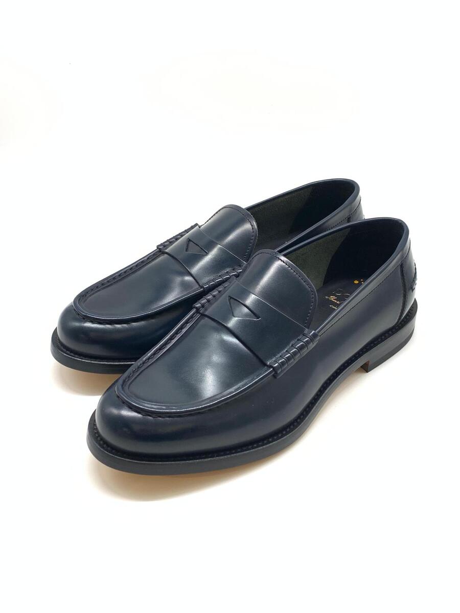 Doucal’s  Mocassino Horse Goose (Blu notte spazzolato)