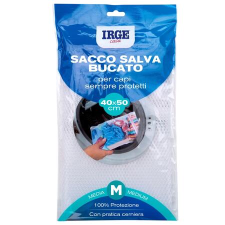 IRGE SACCO SALVA BUCATO 40X50 CM (Confezione da 12 pezzi) 