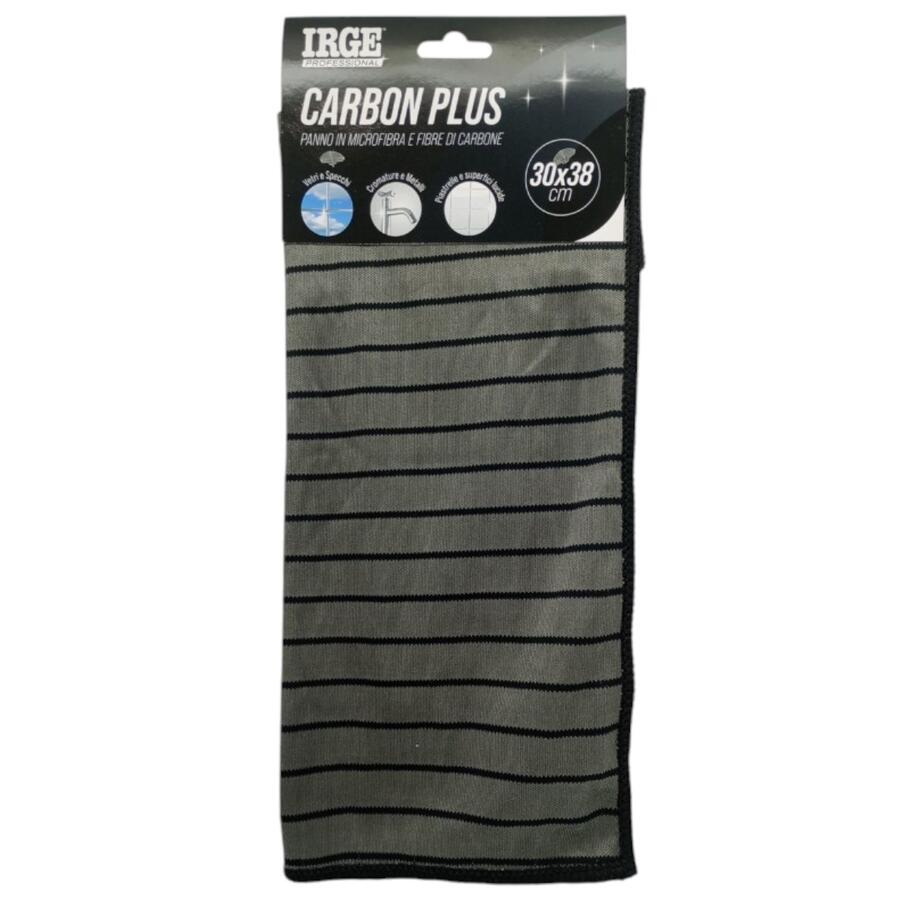 IRGE PANNO MICROFIBRA AL CARBONE 30X38 CM (Confezione da 10 pezzi) 
