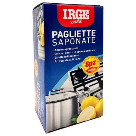 IRGE PAGLIETTE SAPONATE 8 PEZZI (Confezione da 12 pezzi)