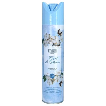 IRGE DEODORANTE AMBIENTE 300 ML FIOR DI COTONE (Confezione da 12 pezzi) 