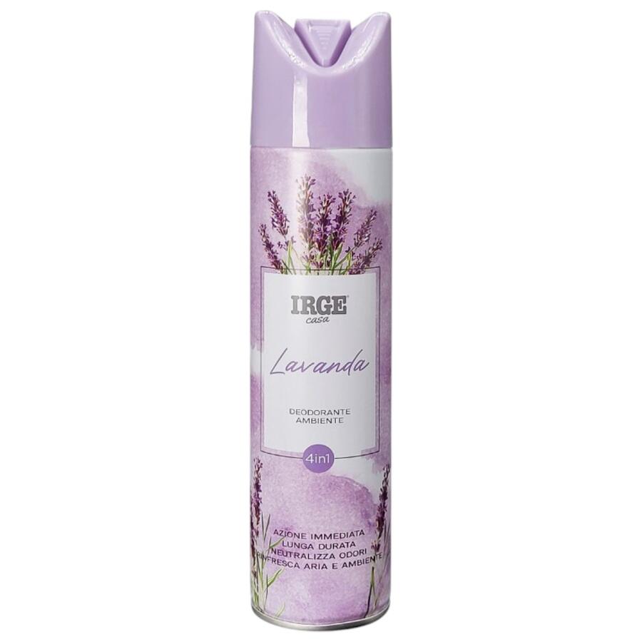 IRGE DEODORANTE AMBIENTE 300 ML LAVANDA (Confezione da 12 pezzi) 