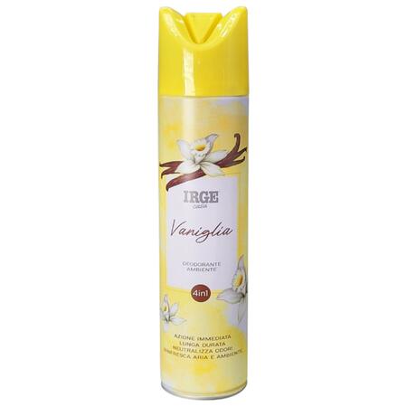 IRGE DEODORANTE AMBIENTE 300 ML VANIGLIA (Confezione da 12 pezzi) 