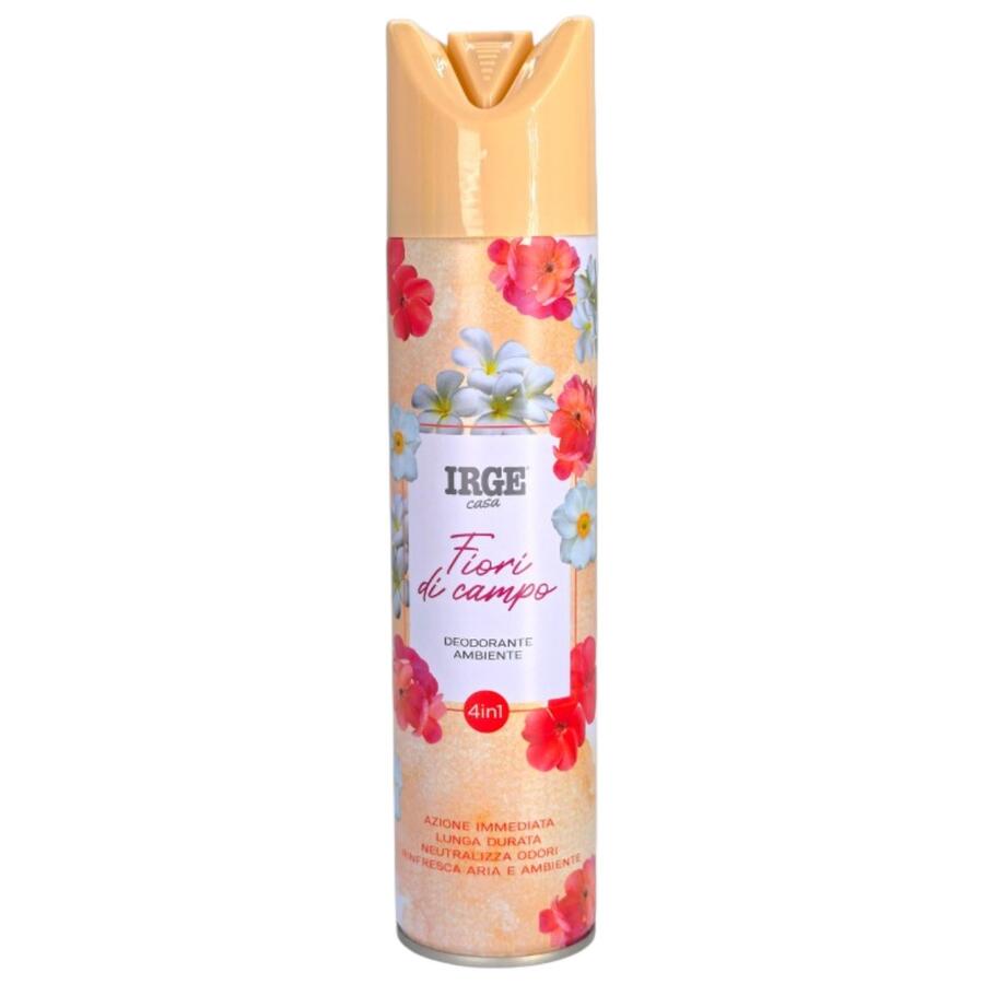 IRGE DEODORANTE AMBIENTE 300 ML FIORI DI CAMPO (Confezione da 12 pezzi) 