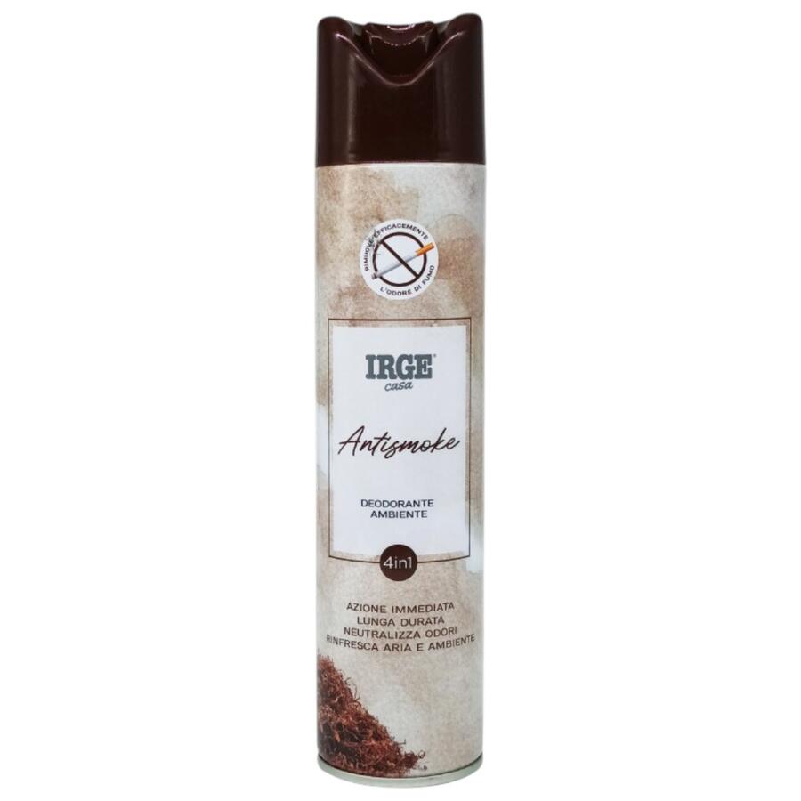 IRGE DEODORANTE AMBIENTE 300 ML ANTISMOKE (Confezione da 12 pezzi) 