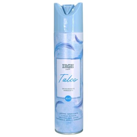 IRGE DEODORANTE AMBIENTE 300 ML TALCO (Confezione da 12 pezzi) 