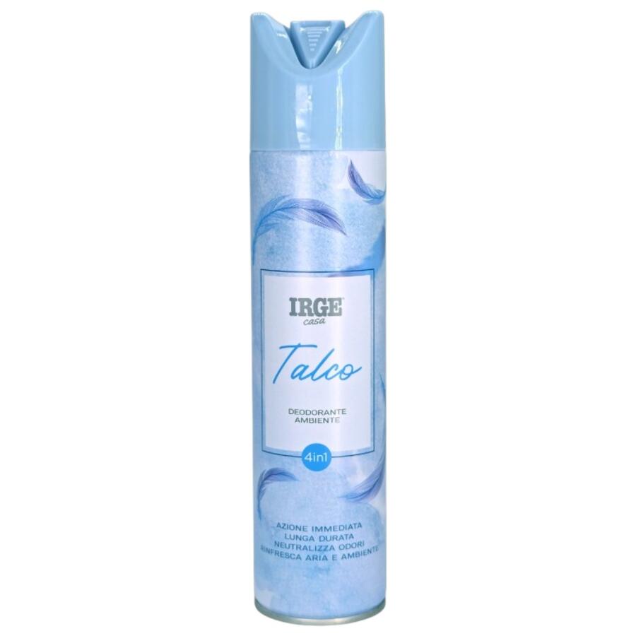 IRGE DEODORANTE AMBIENTE 300 ML TALCO (Confezione da 12 pezzi) 