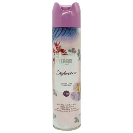 IRGE DEODORANTE AMBIENTE 300 ML CASHMERE (Confezione da 12 pezzi) 