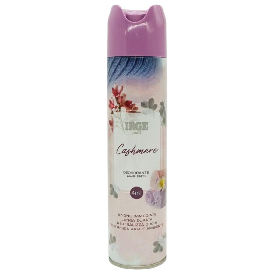 IRGE DEODORANTE AMBIENTE 300 ML CASHMERE (Confezione da 12 pezzi) 