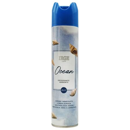 IRGE DEODORANTE AMBIENTE 300 ML OCEAN (Confezione da 12 pezzi) 