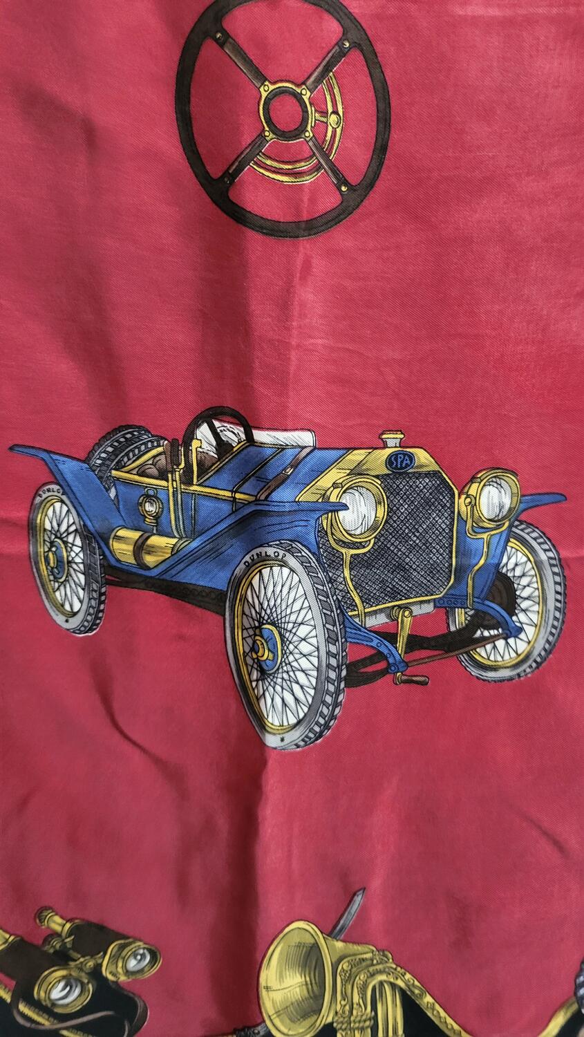 Foulard Automobile Epoca 