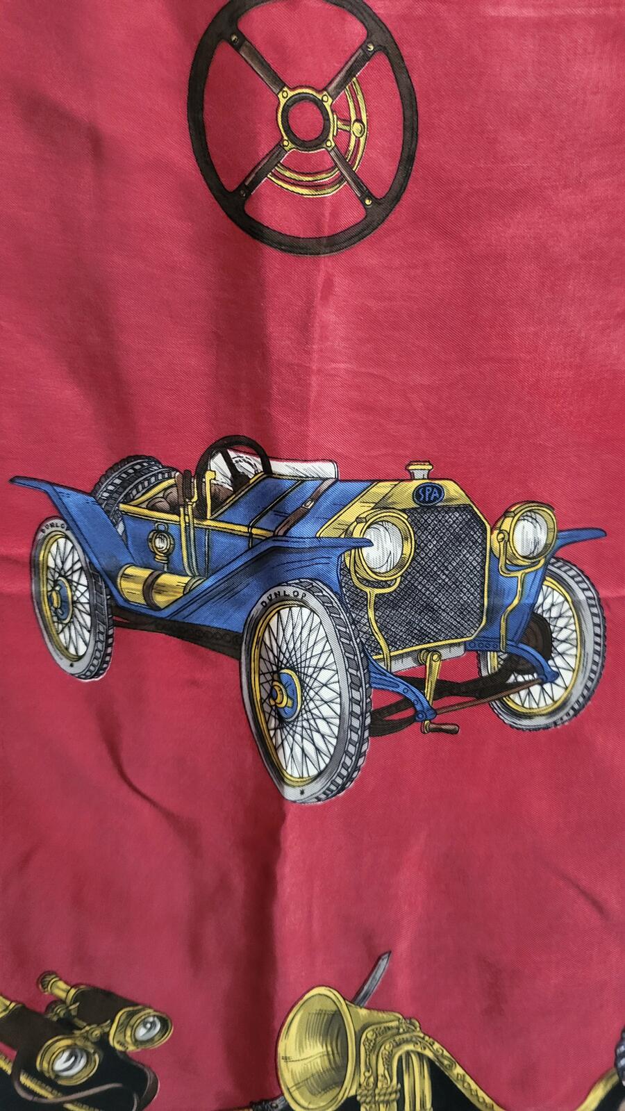 Foulard Automobile Epoca 
