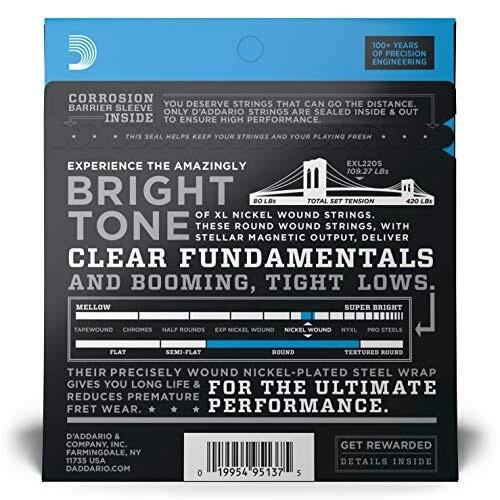 D'ADDARIO EXL220-5 Super Light