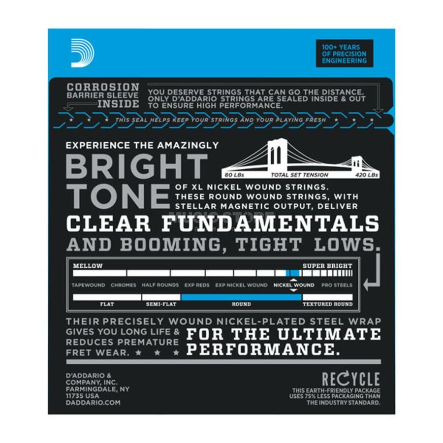D'ADDARIO EXL160 Medium Gauge