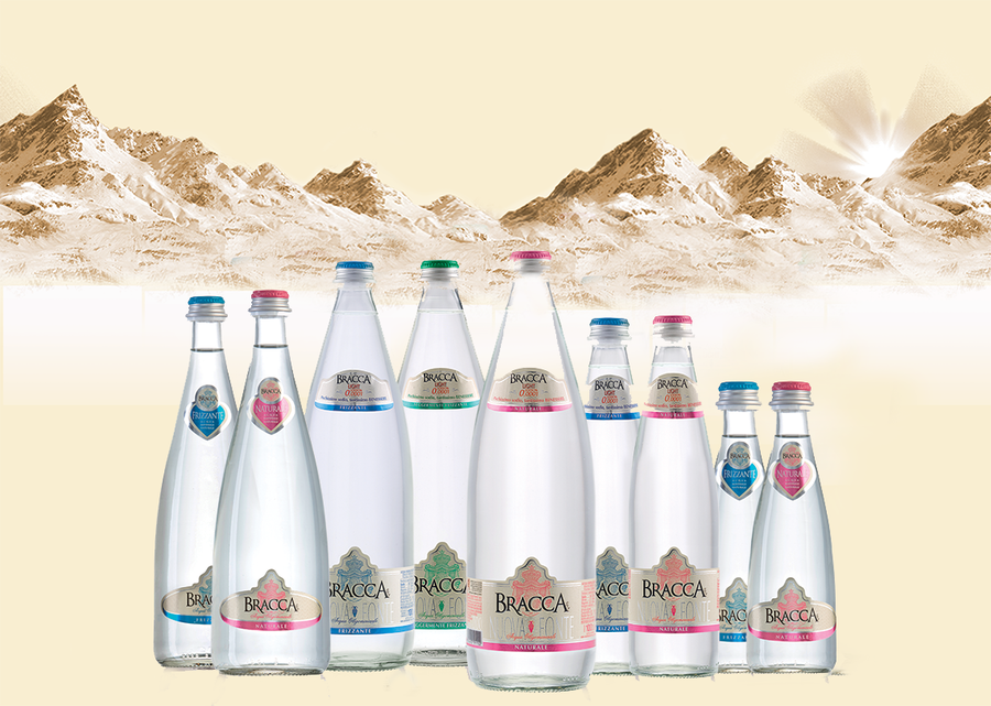 Acqua BRACCA frizzante lt 1x12