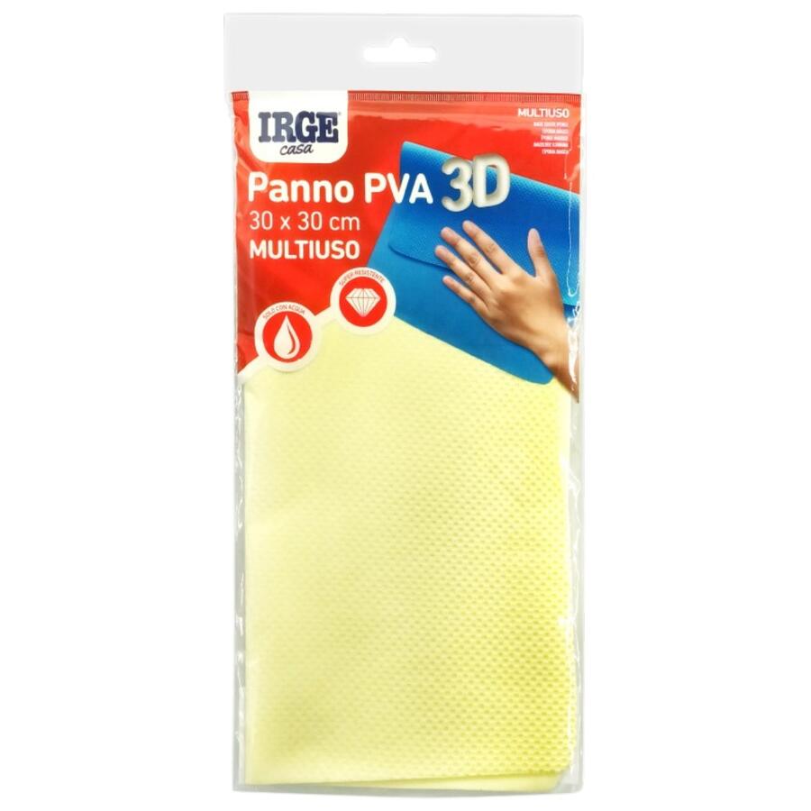 IRGE PANNO PVA 3 D 30X30 CM (Confezione da 12 pezzi) 