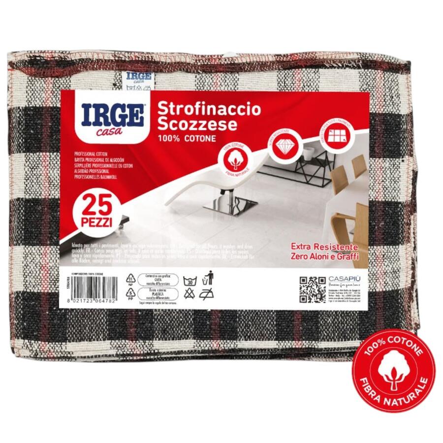 IRGE STROFINACCIO SCOZZESE PAVIMENTI 40X60 CM (Confezione da 25 pezzi) 