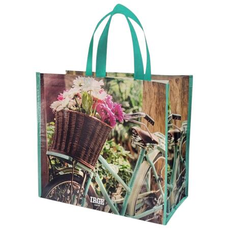 IRGE SHOPPING BAG FIORI 43X15X37 CM (Confezione da 12 pezzi) 