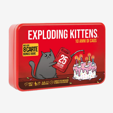 Exploding Kittens: 10 Anni di Caos