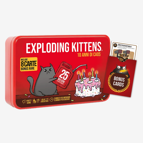 Exploding Kittens: 10 Anni di Caos