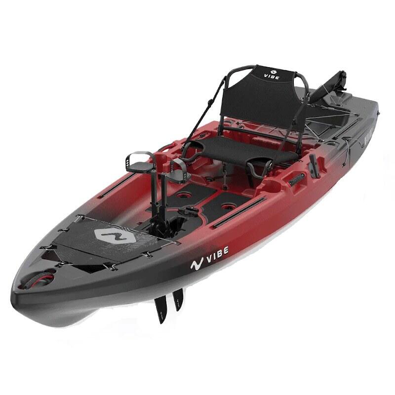 Kayak da pesca a pedali Vibe Makana 100 con sistema a pinnette X Drive - 305 cm