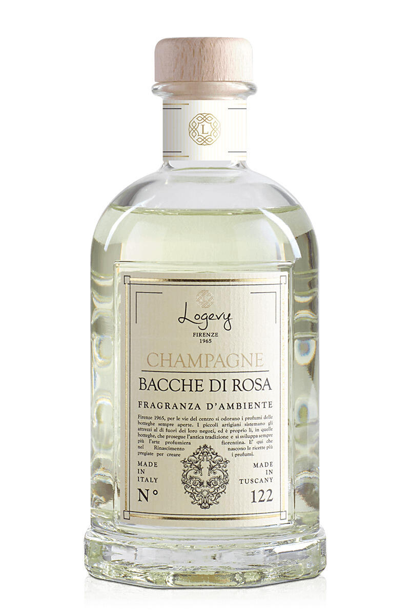 Logevy Firenze 1965 profumatore ambiente Champagne e Bacche di Rosa 500 ML.