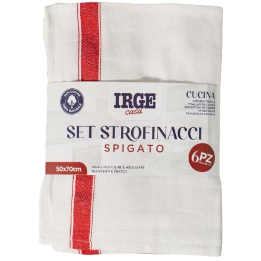 IRGE STROFINACCIO SPIGATO 50X70CM (Confezione da 12 pezzi) 