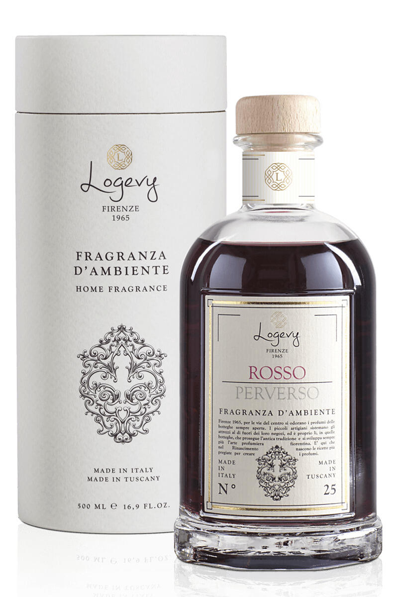 Logevy Firenze 1965 profumatore ambiente Rosso Perverso 500 ml.